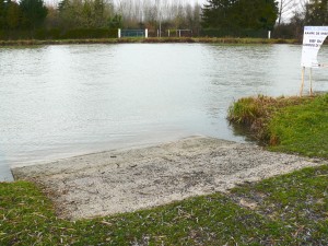 mise à l'eau piscine AAPPMA de nogent-sur-Seine